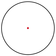 Photo OHR5050-R2.webp Point Rouge Microdot BED 4 (Diamètre 30)