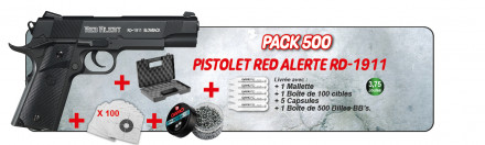 Pack Gamo Cerise 2025 Pistolet Red Alerte