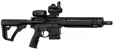 Pack Seal Daniel Defense AR15 MK18 calibre 5,56 x 45 mm + MAKnifier S3 + MAK dot S + rail MAK Masterlock