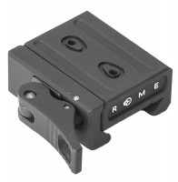 Interface RAUC avec système de montage rapide pour rails picatinny