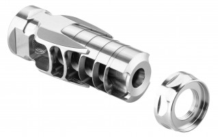 Victrix Magnus bull barrel muzzle brake for .308, .260 and 6.5 calibers