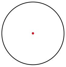 Photo RETICULE-POINT-ROUGE.webp Point rouge Microdot MS20 Holographique Picatinny