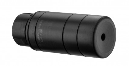 SAI101-02 Silencieux SAI M80 cal 5.56 avec fixation QD pour cache flamme A2 Photo SAI101-02 Silencieux SAI M80 cal 5.56 avec fixation QD pour cache flamme A2