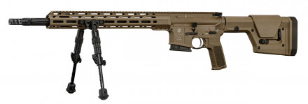 Photo SHM240-06 Semi-automatic rifle Schmeisser AR15 DMR caliber .223 Remington full FDE