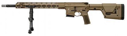 Photo SHM240-07 Semi-automatic rifle Schmeisser AR15 DMR caliber .223 Remington full FDE