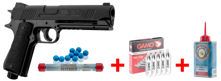 Pack Pistolet RAM Stronghold P7 Cal .50 CO2