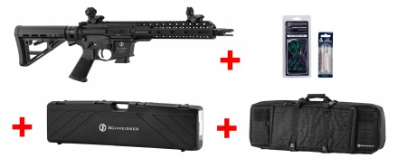 SHR910P-30 PACK SCHMEISSER AR15 S4F cal. 9X19 -10.5 '' + Cover + Accessories Photo SHR910P-30 PACK SCHMEISSER AR15 S4F cal. 9X19 -10.5 '' + Cover + Accessories