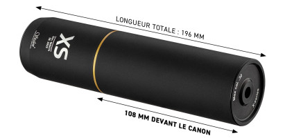 Photo SI38402-02 Silencieux STALON XS108 du calibre .243 au .375