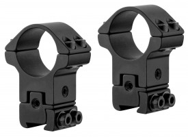 Adjustable sloping Sports Match collars diam. 25.4 mm for 11 mm rail High profile
