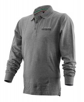 Polo Guerini Manches longues gris