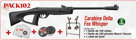 Gamo Delta Fox GT Whisper Christmas Rifle Pack