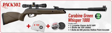 Gamo Green Whisper 1000 Christmas Pack