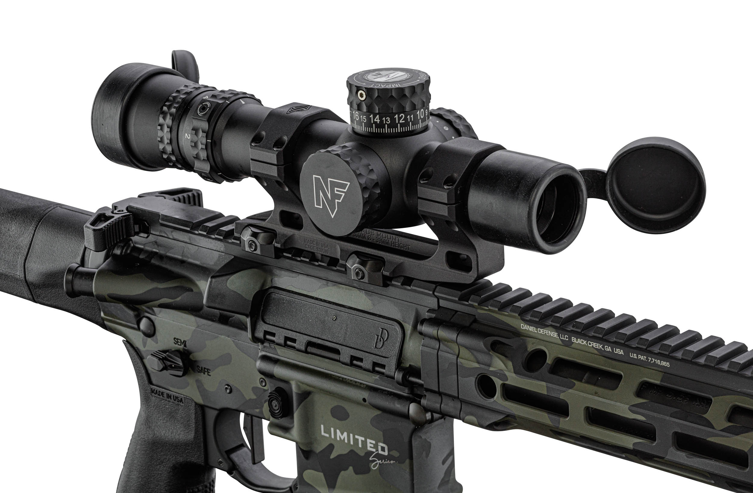 Carabine semi automatique Daniel Defense DDM4 V7 Pro Dark Aces 5,56 ...