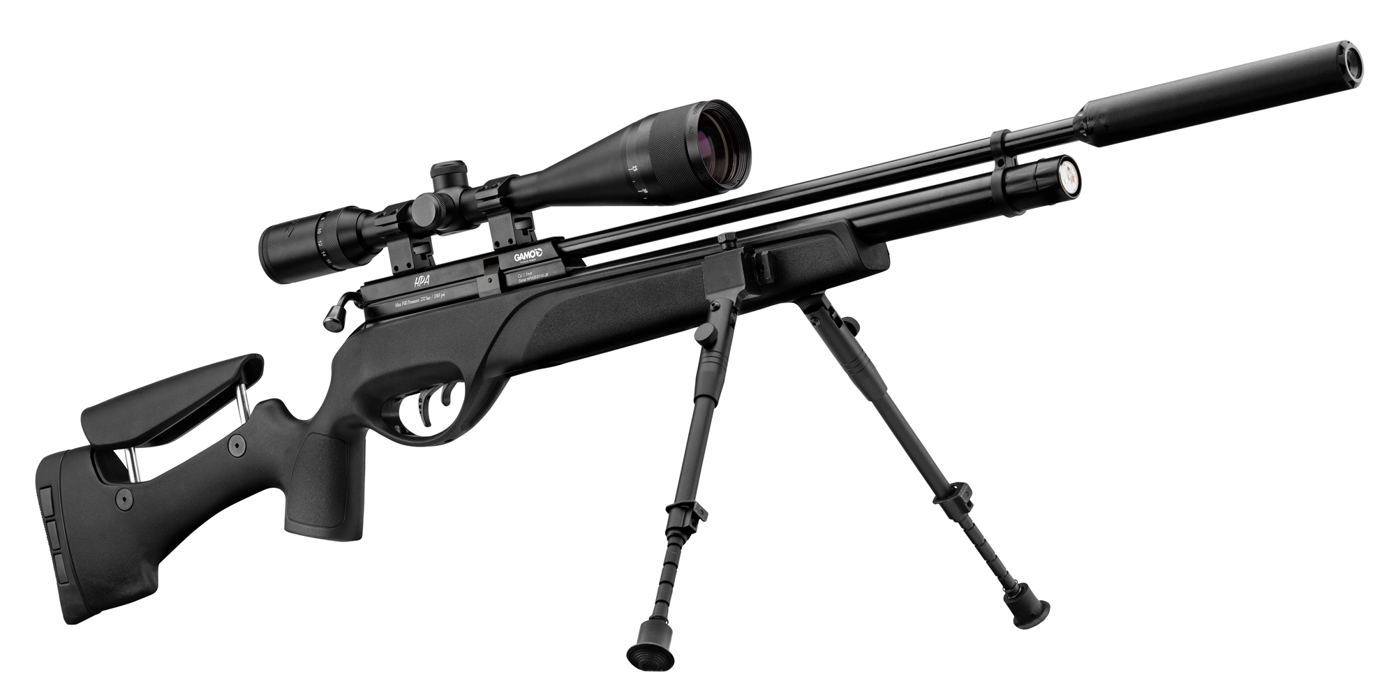 Pack Carabine Gamo Hpa Pcp 6 24x50 Silencieux Bipied Simac