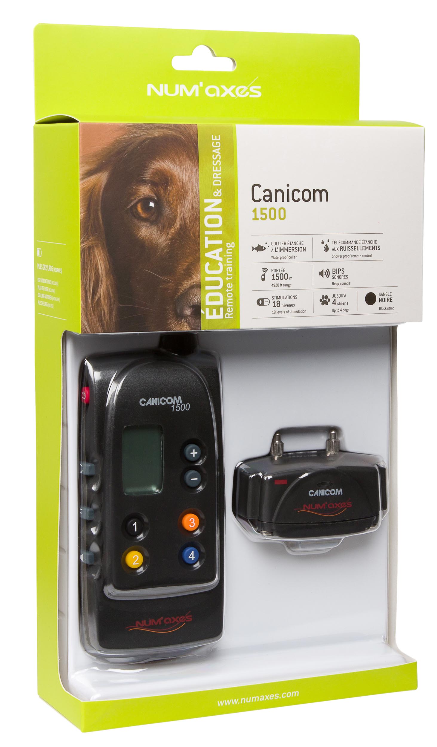 NUM320-1 Canicom 1500 Education Collar Kit - 1500m - NUM320