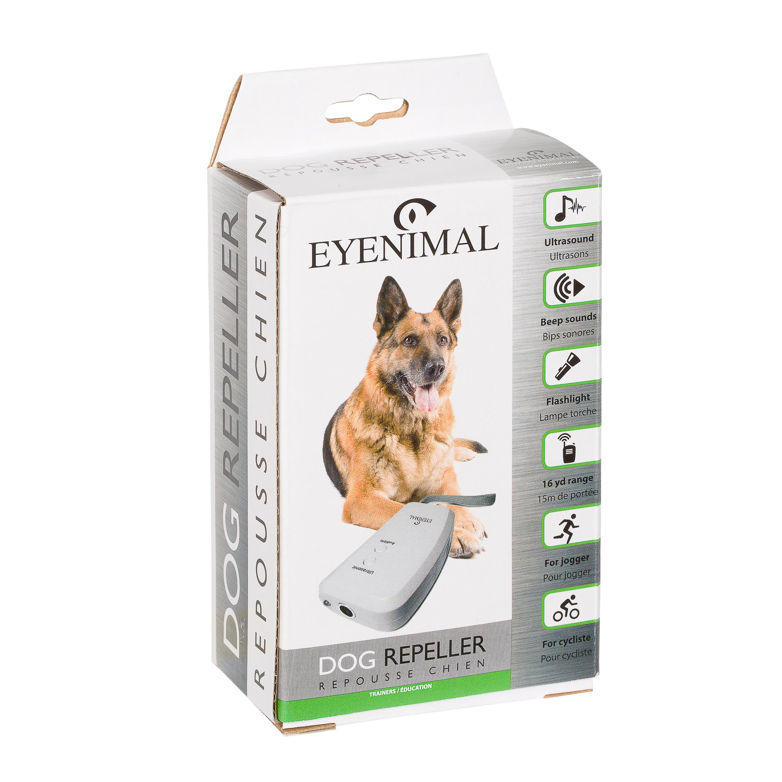 NUM735-2 NUM&#039;AXES - Repousse chien ultrasons EYENIMAL DOG REPELLER (sans pile)