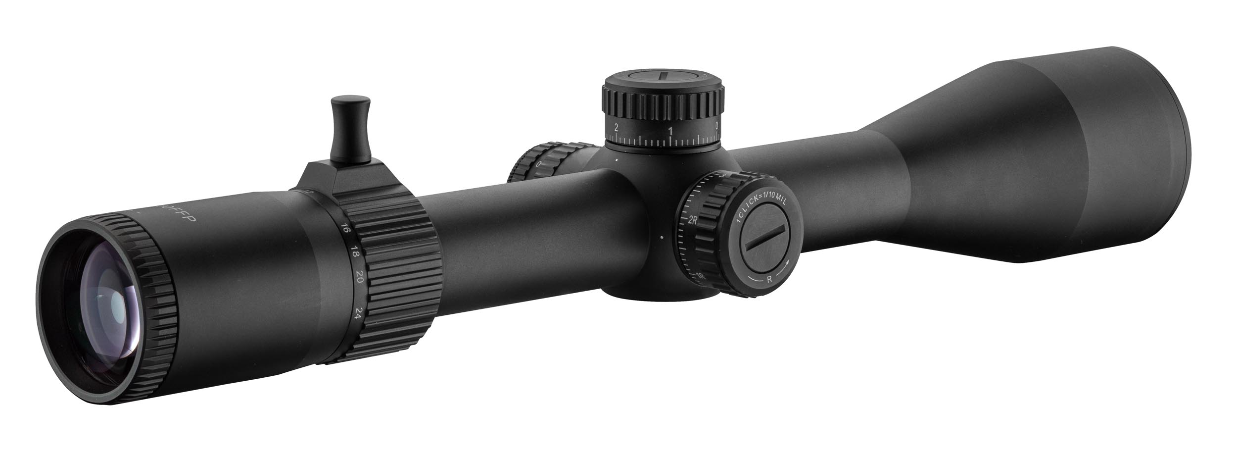 OCT6150I-4 MICRODOT 6-24x50 FFP MRAD Illuminated Riflescope