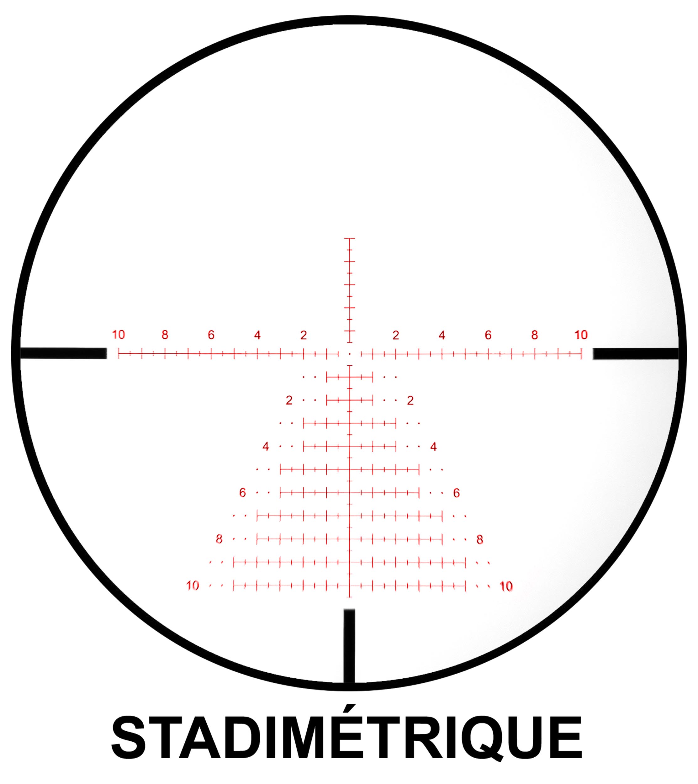 OCT6150I-R-2 MICRODOT 6-24x50 FFP MRAD Illuminated Riflescope