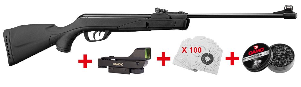 Présentation carabine à air-comprimé Gamo Delta 4.5mm 